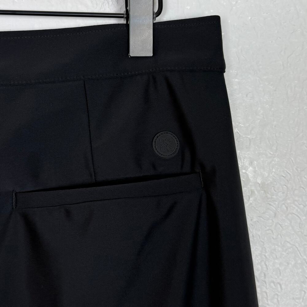 G/FORE Women's Relaxed Fit Tech Nylon Track Golf Pants Onyx Black Size Large - Picture 3 of 5